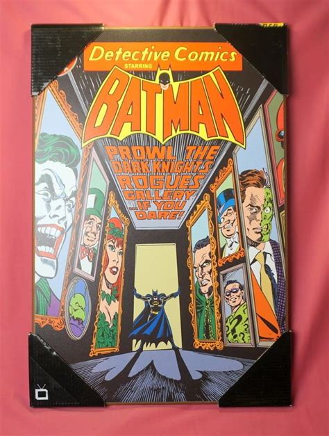DC Comics Batman Joker Man Cave Wall Decor Wood Plaque Picture 13" x 19" | Detective comics ...