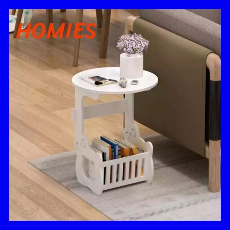 Homies Mini bedside small round table simple living room round leisure small tea table | Lazada PH