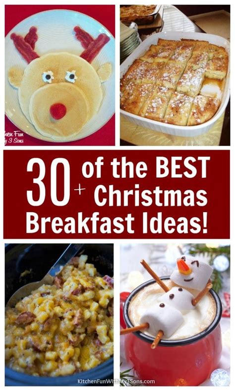 BEST Christmas Breakfast Recipes | Kitchen Fun With My 3 Sons