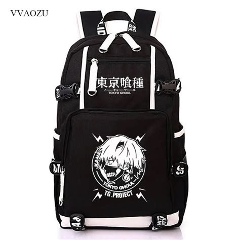 Backpack Tokyo Ghoul Kaneki Ken Kaneki Bag Rucksack Bag School Bags ...