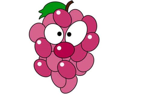 Grapes Drawings & Sketches for Kids - Kids Art & Craft