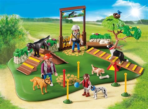 PLAYMOBIL - Super Set Hundeschule - Ratgeberspiel | Playmobil, Dog park ...