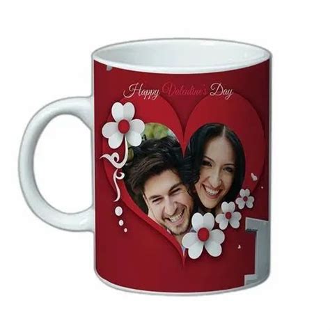 White Ceramic Printed Sublimation Coffee Mug, Capacity: 300 Ml, Rs 38 /piece | ID: 22426500762