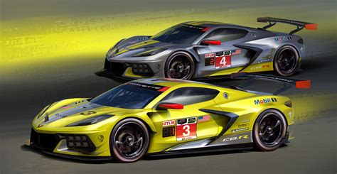 Yellow Chevrolet C8 Corvette Is Everything You Could Want From A Race Car | Carscoops