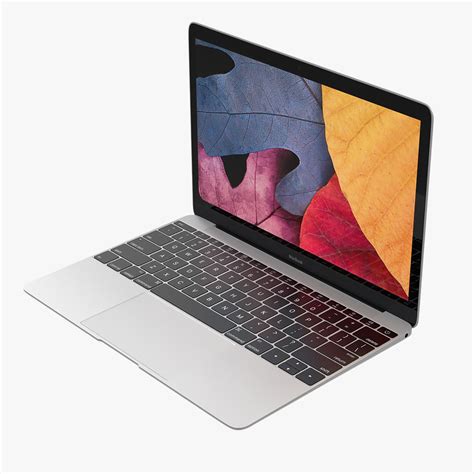 Apple MacBook Pro 16 inch Silver 3D Model $59 - .3ds .blend .c4d .fbx ...