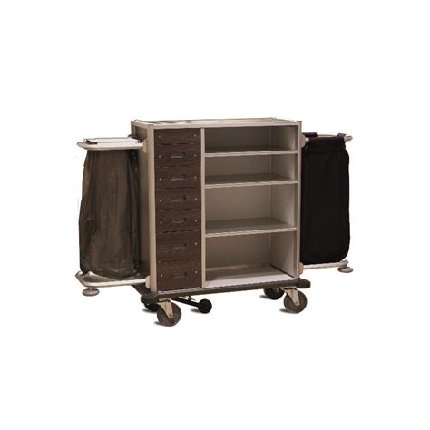 Atlas 1200 Hotel Housekeeping Cart - Housekeeping Supplies - Aslotel