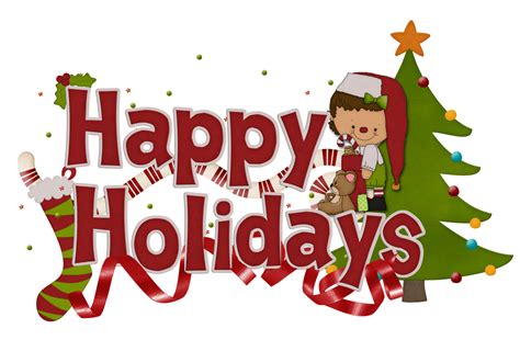 Happy holidays clipart - Clipground