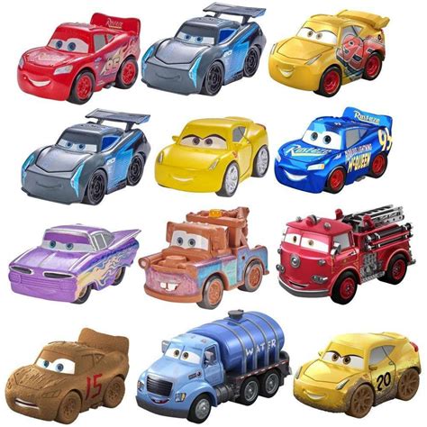 Disney/Pixar Cars Mini Racers Vehicle 3-Pack (Styles May Vary ...