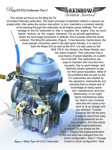 Bing 64 (CV) Carburetor Part 1 - DocsLib