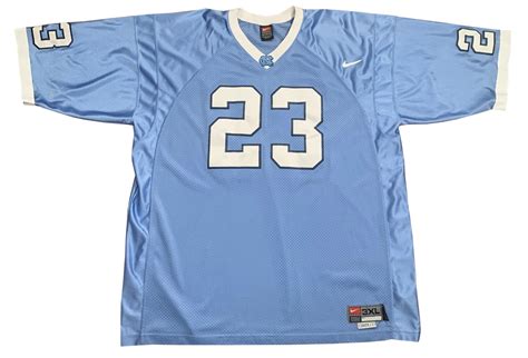 Vintage Nike University Of North Carolina Football Jersey #23 (Size ...