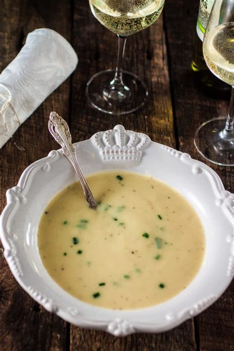 Classic Vichyssoise Soup - Olivia's Cuisine