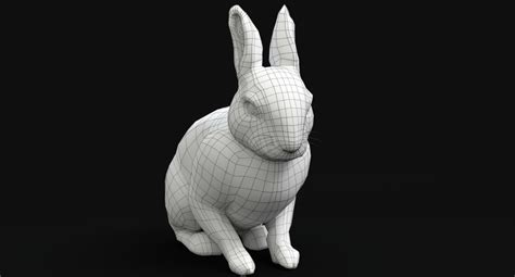 Rabbit 3D Model $25 - .max .obj .fbx .dae .blend .3ds - Free3D