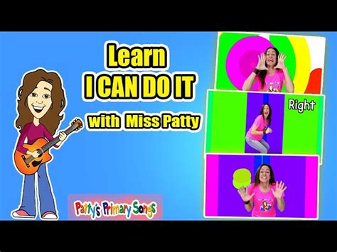 I Can Do It by Patty Shukla | Children's Action Song - Videos For Kids