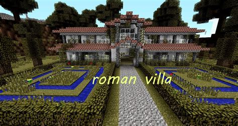 Roman Villa Minecraft Project | Roman villa, Villa minecraft, Villa