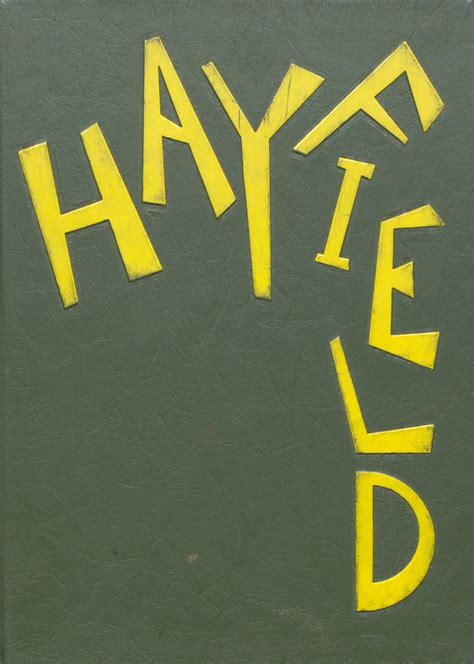 1968 yearbook from Hayfield High School from Hayfield, Minnesota for sale