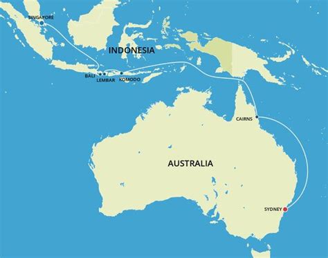 Cruises from Singapore to Sydney - 2023, 2024 & 2025 Seasons