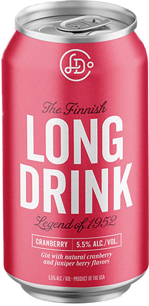 The Long Drink Cranberry Cocktail - 355ML 6 Pack | Bremers Wine and Liquor