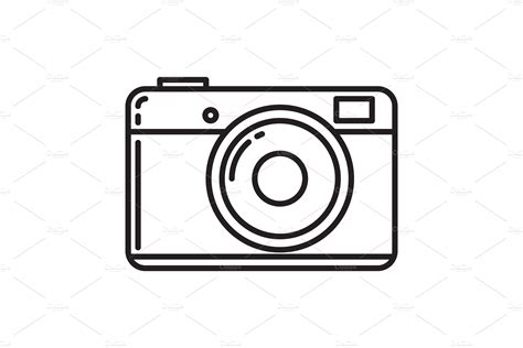 Camera icon. Photo camera Vector ~ Icons ~ Creative Market