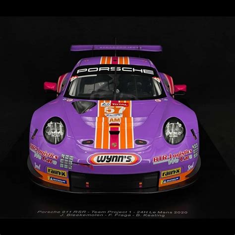 Porsche 911 RSR Type 991 n° 57 24h Le Mans 2020 1/12 Spark 12S027