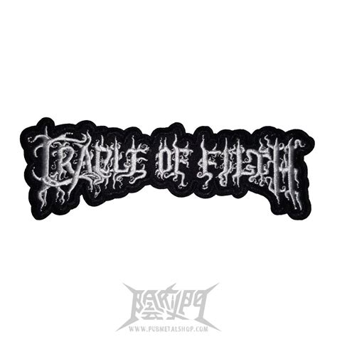 Cradle of filth-logo Patch – 陰府門 Pub Metal Shop - No.1 Heavy Metal Shop ...