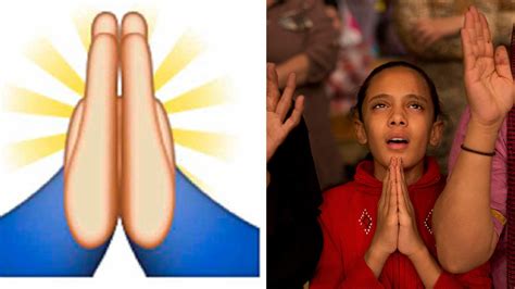 Praying? High-fiving? The Internet can't figure out what this emoji is ...