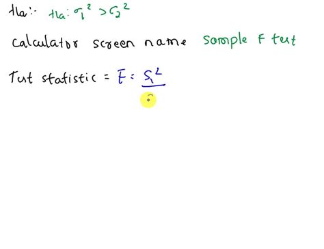 SOLVED: An instructor hypothesizes that the variance of the final exam grades in her statistics ...