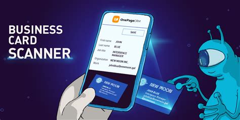 OnePageCRM Business Card Scanner: Mobile Lead Capture on the Go
