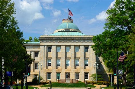 North Carolina State Capitol Building on a Sunny Day Stock Photo | Adobe Stock