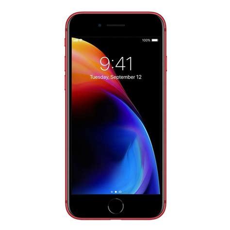 Restored Apple iPhone 8 256GB AT&T Locked Phone w/ 12MP Camera - Red ...