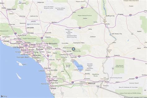 29 Palms California Map - Printable Maps