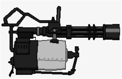 Tf2 Stock Minigun - Minigun Tf2 - 1000x600 PNG Download - PNGkit