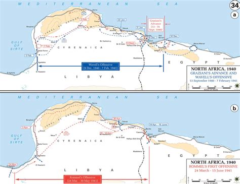 Wwii North Africa Maps : North Africa 1942 | 51st Highland Division ...