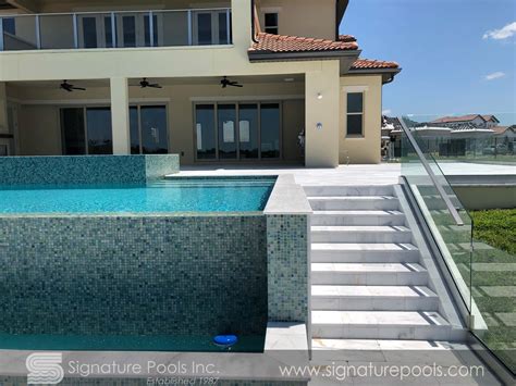 Folio, Infinity Edge Pool Design, Signature Pools Inc