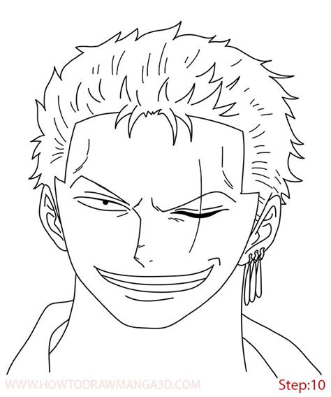 How to draw Zoro after timeskip - MANGAJAM.com | Tutoriais de desenho anime, Desenho de cabelo ...