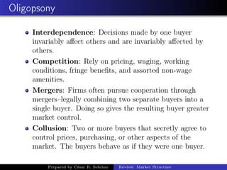 Market structure | PPT