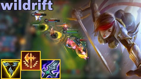 FIORA GAMEPLAY TOP LANE VS TRYNDAMERE | PENTAKILL | BUILD & RUNES | WILD RIFT - YouTube