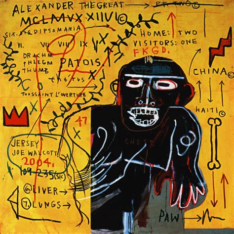 All Colored Cast (Part III), 1982 - Jean-Michel Basquiat - WikiArt.org