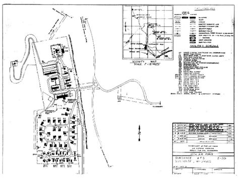 Sundance AFS, WY Site Map