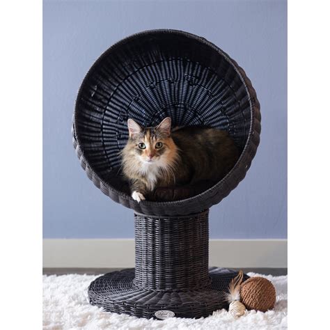 Kitty Ball Cat Bed: Raised Cat Bed, Scratch-proof | The Refined Feline