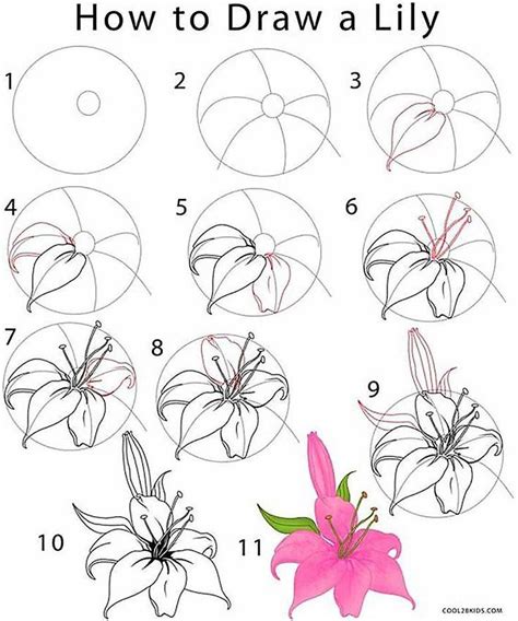 How to draw flowers – Artofit