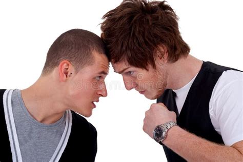 Two Men Fighting Stock Photography - Image: 15590362