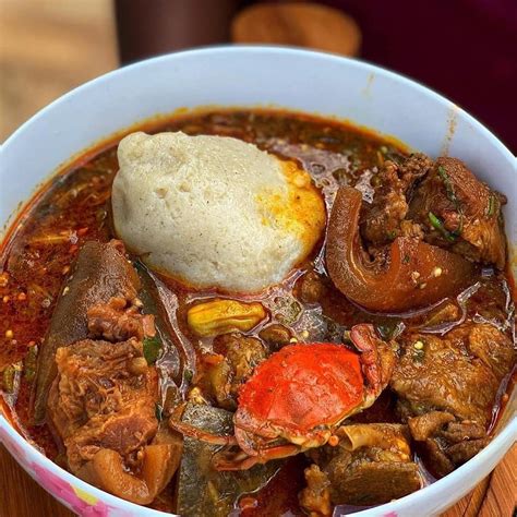 Banku And Okra Soup Looks Good - Food - Nigeria