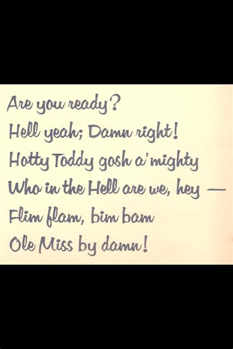 Ole Miss fight song | Ole miss, Hotty toddy, Ole miss rebels