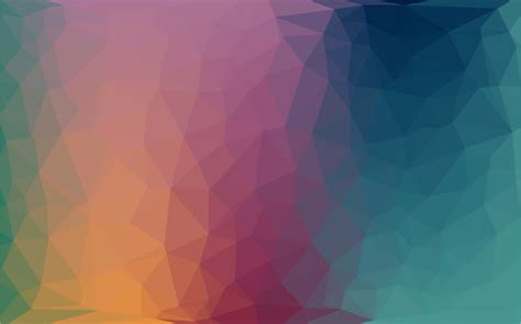Abstract Colorful Low poly Vector Background with warm gradient futuristic pattern. 598838 ...