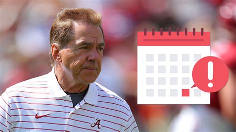 Nick Saban Appears To Leak Disappointing SEC Scheduling Model