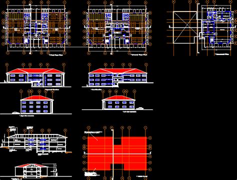 Library Block DWG Plan for AutoCAD • Designs CAD