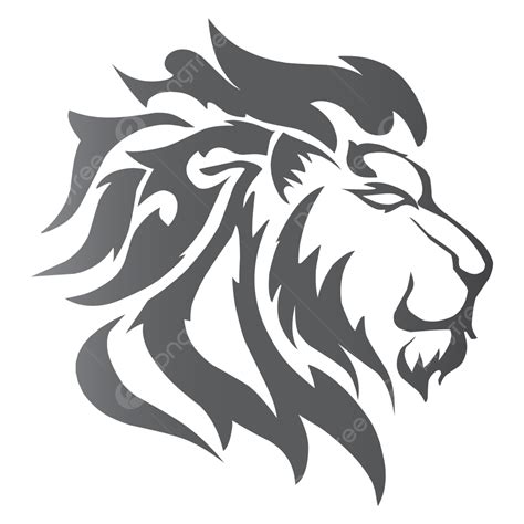 Lion Head Logo The King Of Jungle Symbol Manhood, Lion, King, Logo PNG ...