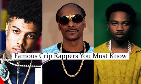 15 Famous Crip Rappers You Must Know