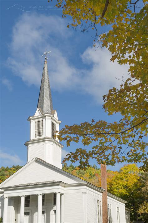 Church, Sharon, Vermont - Alan Majchrowicz Photography