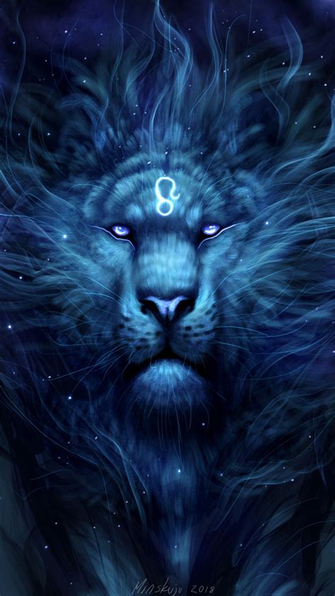 Galaxy Lion Wallpaper